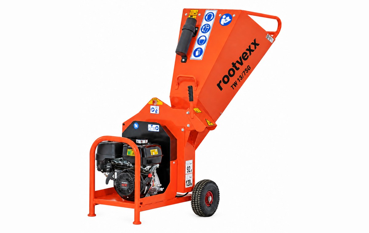 RootVexx TW 13/75G Petrol Wood Chipper